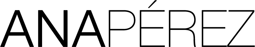 Official website of Ana Pérez